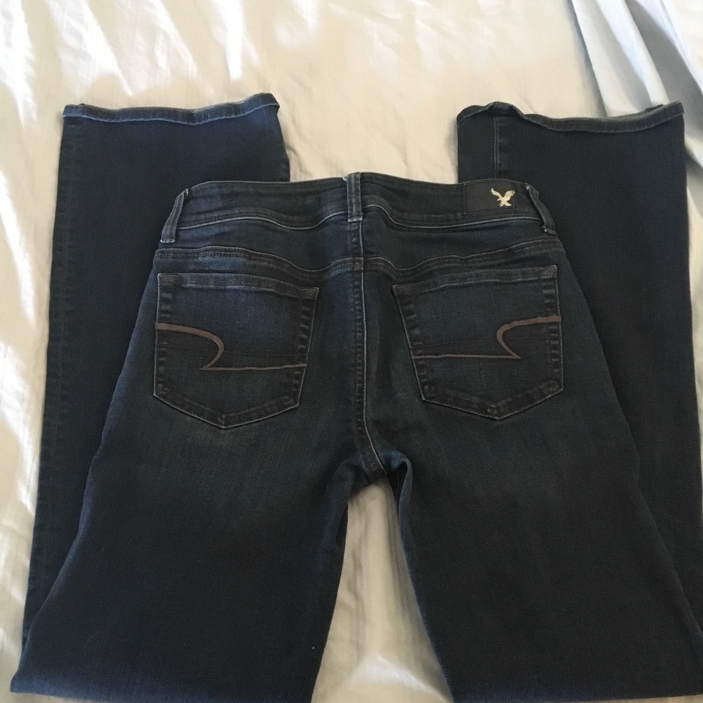 American Eagle Kick Boot Super Stretch Jeans 10 L